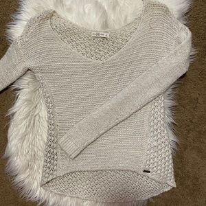 Abercrombie & Fitch tinsel infused sweater